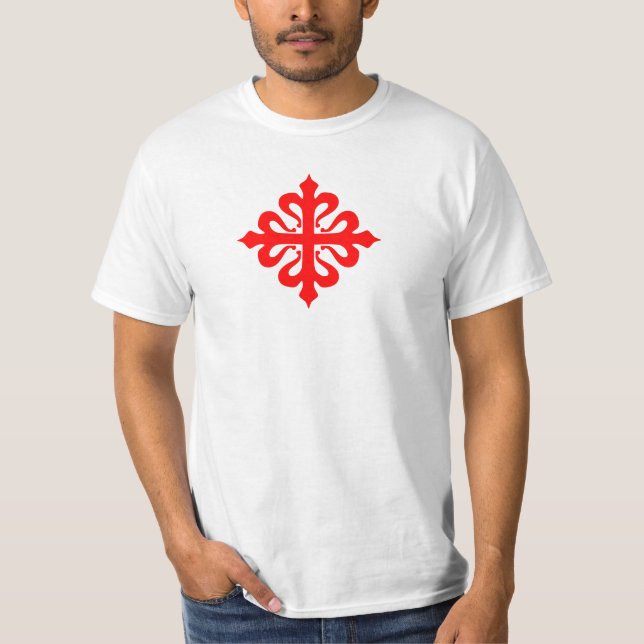 Camisia Crucis de Calatrava T-shirt (Framsida)