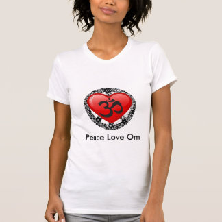 Camisolen för damer för fredkärlekOm (passar) - T-shirt