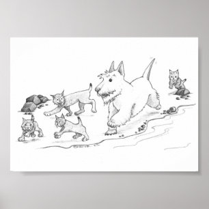 Cammy och Kittens Poster