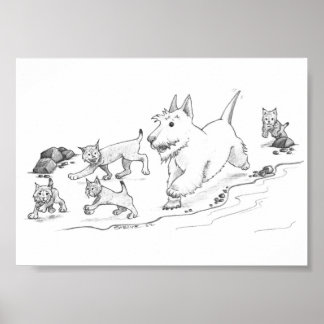 Cammy och Kittens Poster