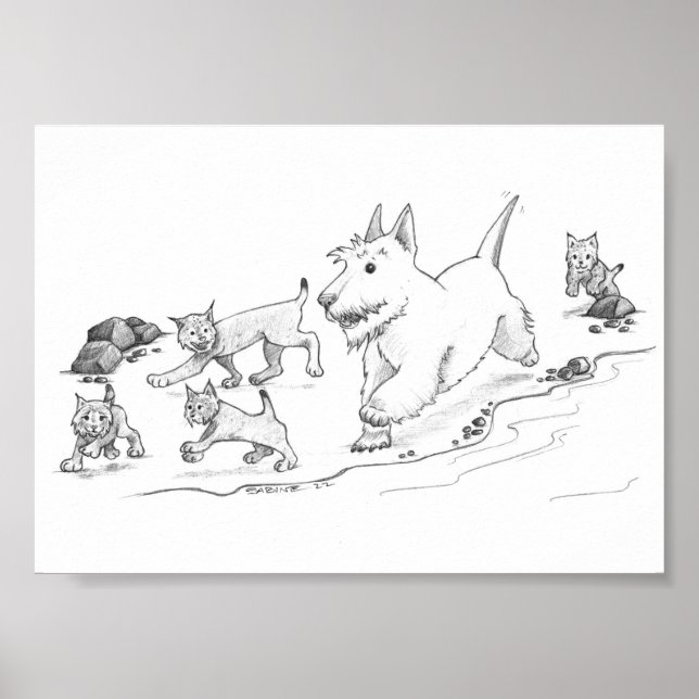 Cammy och Kittens Poster (Framsidan)