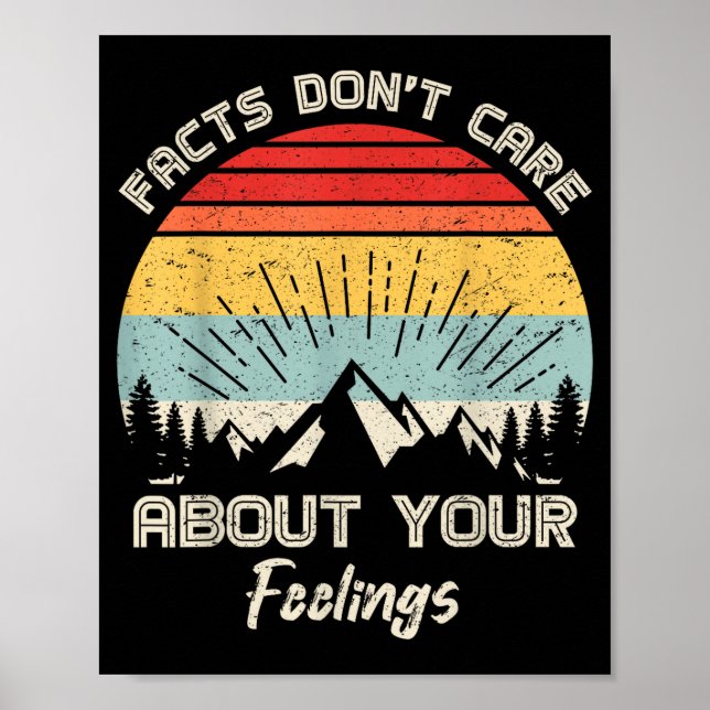 Camng Crew Facts Don't Care About Your Feelings Re Poster (Framsidan)
