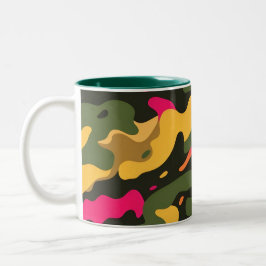 Camo Abstrakt Ceramic Mugg