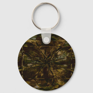 Camo Älskare Petal Design Nyckelring