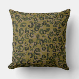 Camo Animal Print Kudde