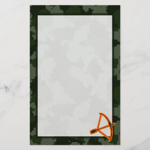 Camo Archery Brevpapper