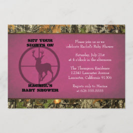 Camo baby shower - flickainbjudningar inbjudningar