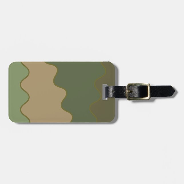 Camo Bagagebricka (Horisontell Framsida)
