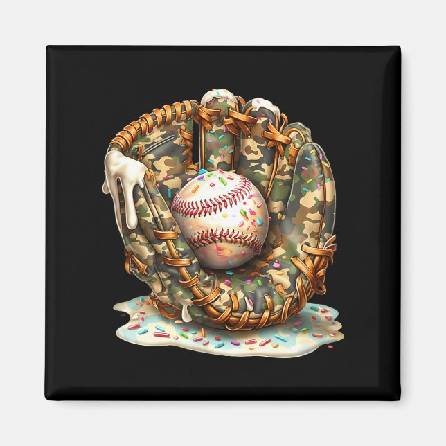 Camo Baseball Gloves Lifestyle 101 Apparel Drip Ic Magnet (Framsidan)