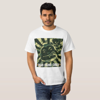 Camo besättningT-tröja T-shirt
