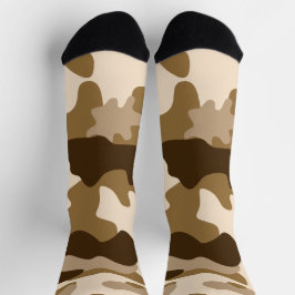 Camo Brown Socks