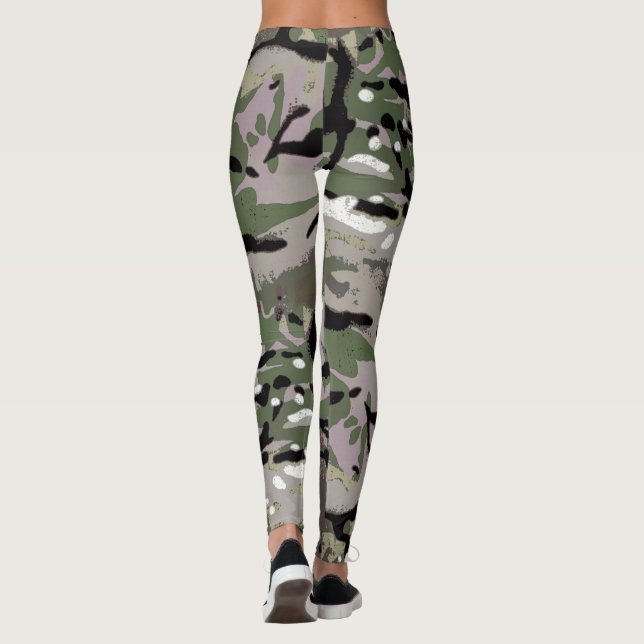 Camo Camo, och konsten att försvinna. Leggings (Baksida)