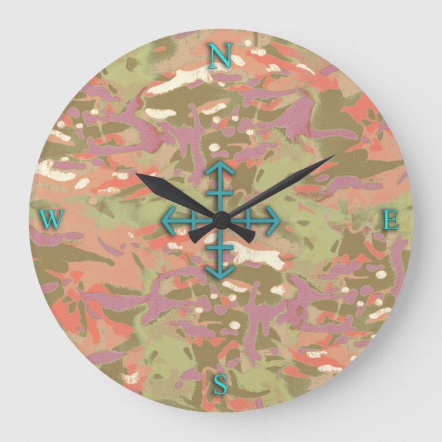 Camo Camo, titta på mig! Stor Klocka (Framsida)