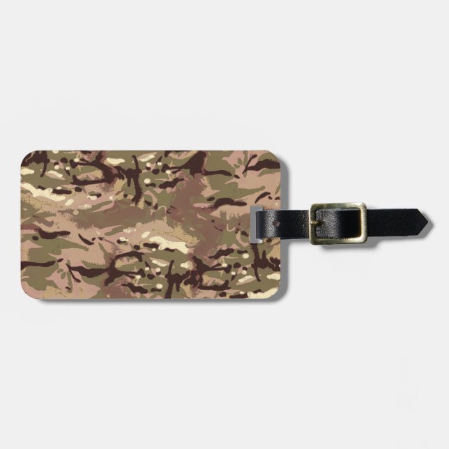 Camo Camo, var är Art Thou? LIDJ Design. Bagagebricka (Horisontell Framsida)