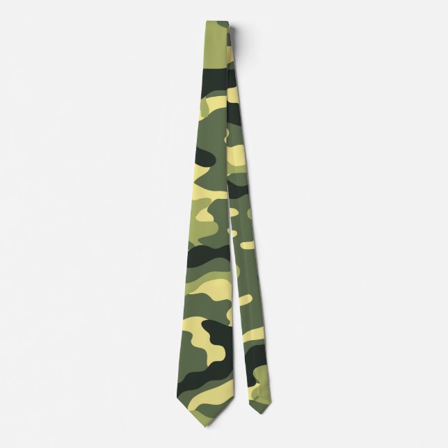 Camo Camping Hunting Grönt Camouflage Slips (Framsida)