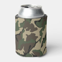 Camo, can Cooler