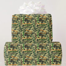 Camo Custom NAME Grattis på födelsedagen Gift