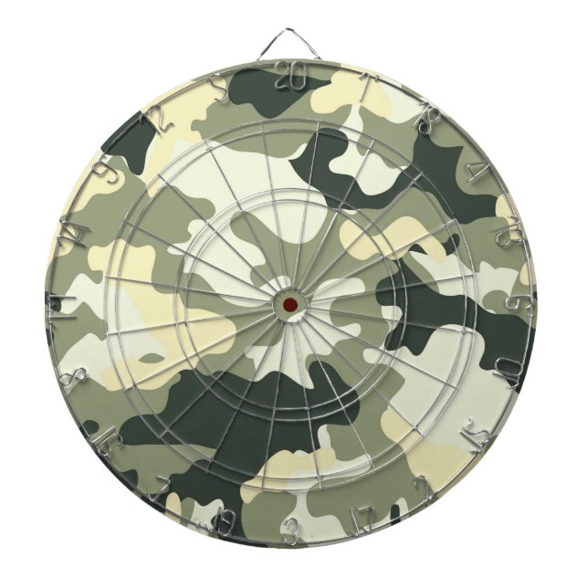 Camo Dartboard Piltavla (Framsidan)