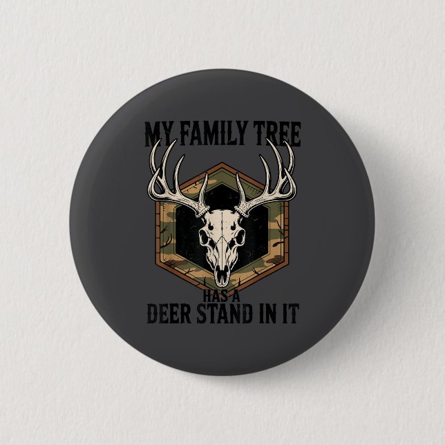 Camo Deer Hunting My Family Tree Has Deer Stand In Knapp (Framsida)