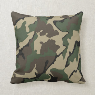 Camo dekorativ kudde