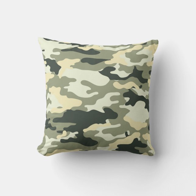 Camo Dekorativ kudde. Kudde (Framsida)