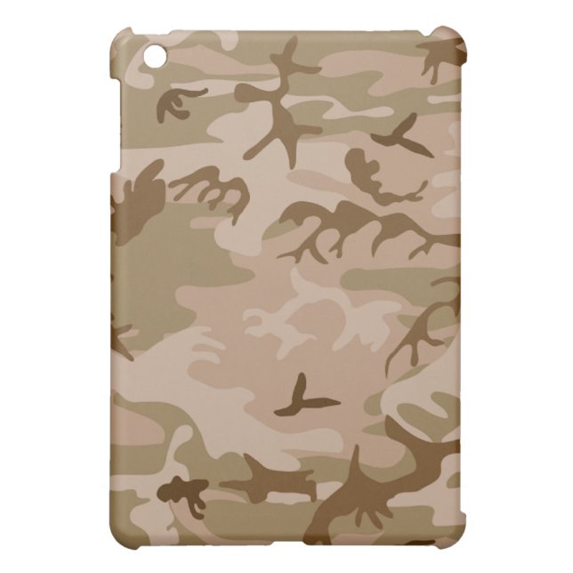 Camo Desert  iPad Mini Mobil Fodral (Baksidan)