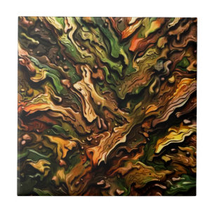 Camo Design Kakelplatta
