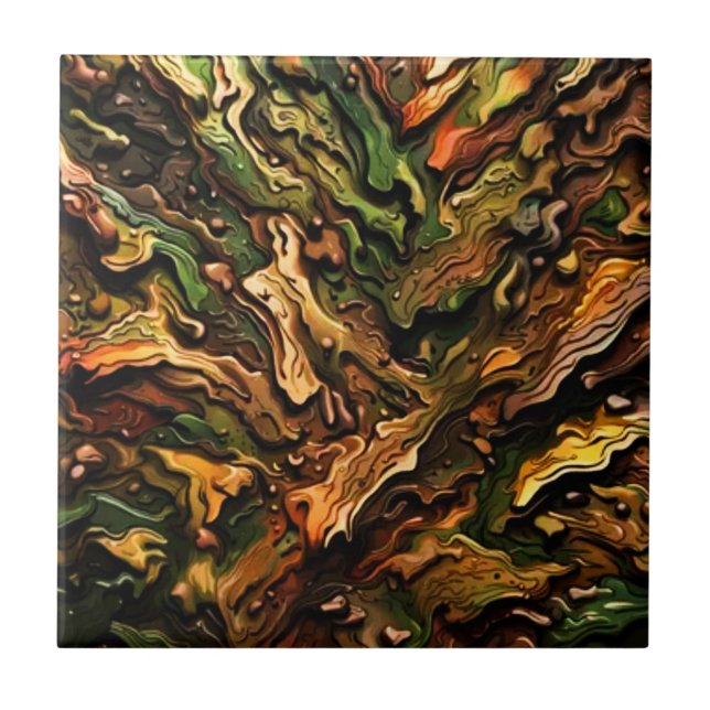 Camo Design Kakelplatta (Framsidan)