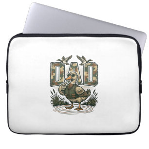 Camo Duck Pappa Vintage Gravyr T-Shirt Design_1 Laptop Fodral