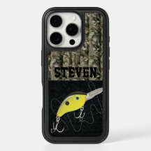 Camo Fish Bass Fishing Personlig Namn Crankbait
