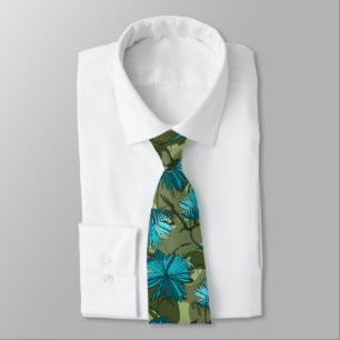 Camo Flowers Blommigt Olive Two-sided Prated Slips