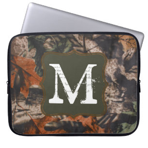 Camo för jaktCamo jägare Monogram 15" bärbar Laptop Fodral