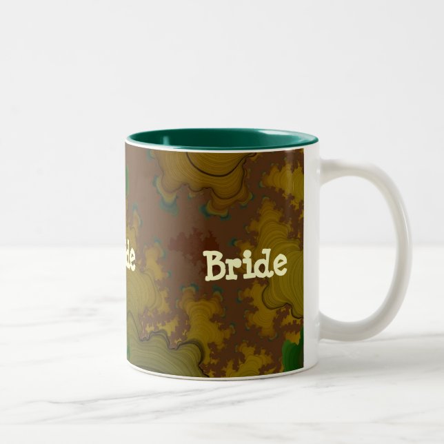 Camo Fractal Bride Mugg (Höger)