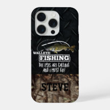 Camo Funny Walleye Fishing Quote Namn Angler