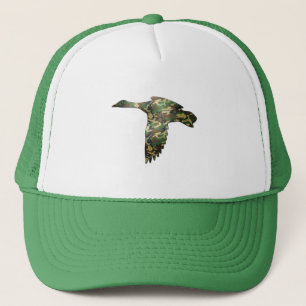 Camo - gräsandanka i flyg keps