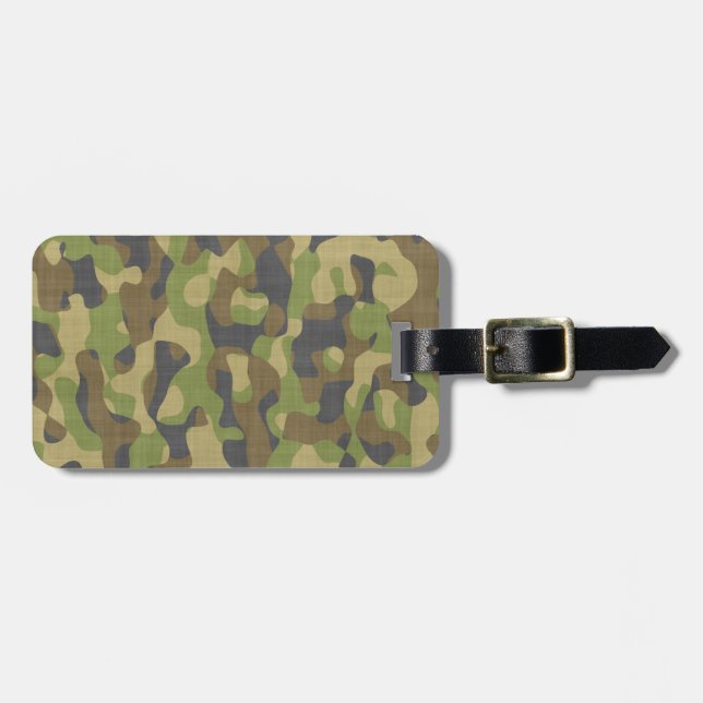 Camo gröntar & bryner bagagebricka (Horisontell Framsida)