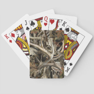 Camo hjortdöskallar casinokort