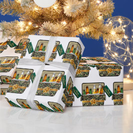 Camo Ice Chest med Beer God jul Presentpapper