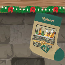 Camo Ice Chest with Beer God jul Anpassningsbar