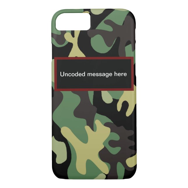 Camo iPhone/iPad-fall Case-Mate iPhone Skal (Baksida)