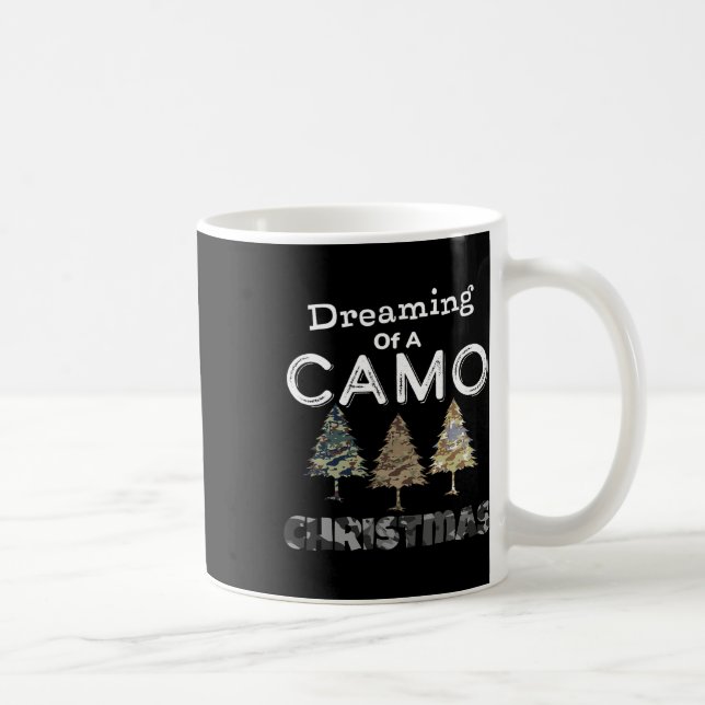 Camo Julgranar ger För manar drömmar om Camo Kaffemugg (Höger)