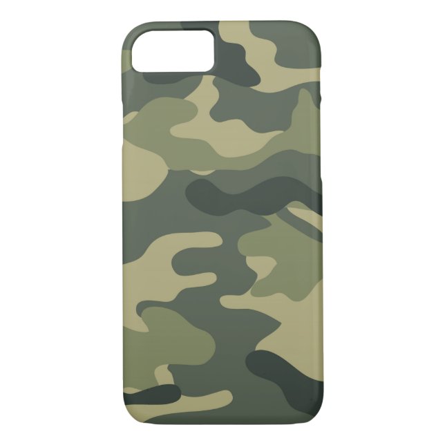 Camo kakier Case-Mate iPhone skal (Baksida)