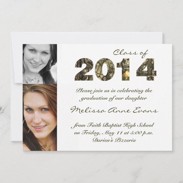 Camo klassificerar av studenteninbjudan 2014 inbjudningar (Framsida)