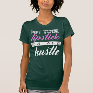 Camo läppstift T T-shirt