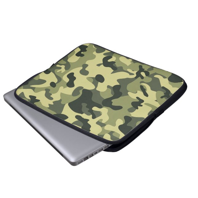 Camo Laptop Fodral (Framre botten)