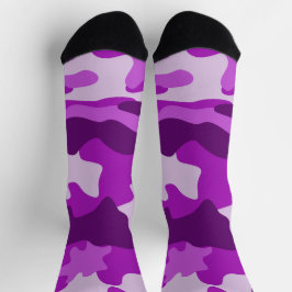 Camo Lila Socks