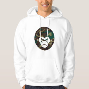 Camo logotypHoodie Sweatshirt Med Luva