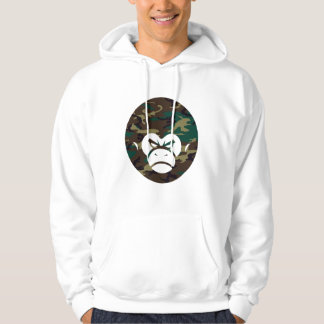 Camo logotypHoodie Sweatshirt Med Luva