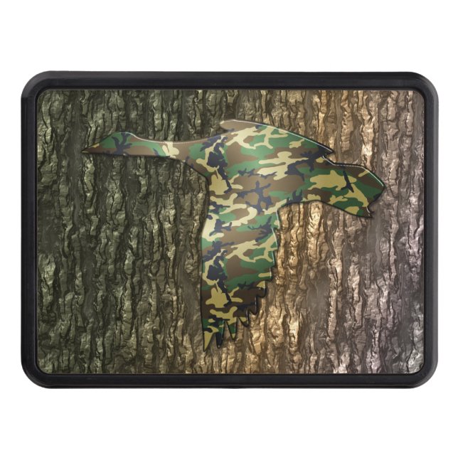 Camo Mallard Anka Hitch Cover Dragkroksskydd (Framsidan)