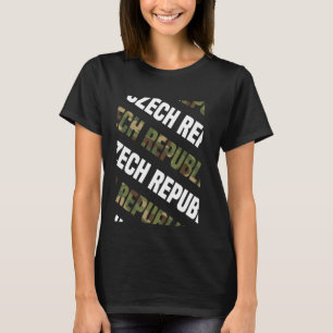 Camo Mönster Grönt  Camouflage T Shirt